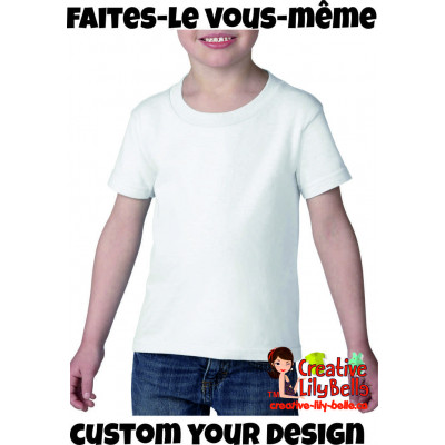 CRÉEZ-LE VOUS-MÊME t-shirt ENFANT